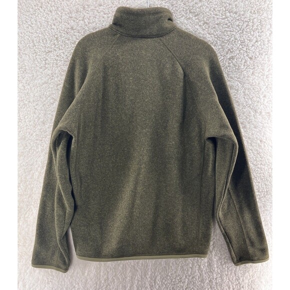 Patagonia Men's Small Better Sweater 1/4 Zip Pullover 25523 Green Gorpcore - Picture 9 of 9